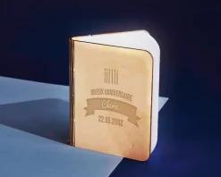 Lampe livre lumineux personnalisé anniversaire - Bougies