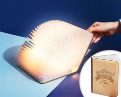 Lampe livre lumineux personnalisé - Maman Fleurie