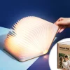 Lampe livre lumineux personnalisé photo - Couverture de livre