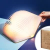 Lampe livre lumineux personnalisé - Joyeux Noël