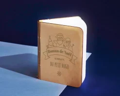 Lampe livre lumineux personnalisé - Joyeux Noël