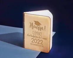 Lampe livre lumineux personnalisé - Diplômé(e)