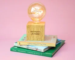 Lampe personnalisée - Love