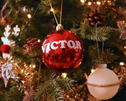 Les six boules de Noël personnalisées