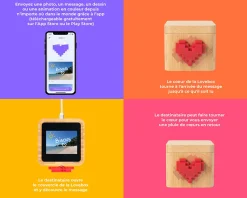 Lovebox - Boite à messages d'amour connectée - Aujourd'hui je t'aime depuis... jours