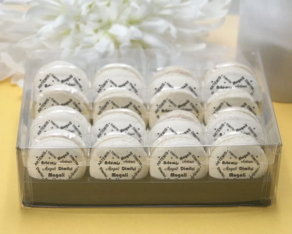 Macarons Coeur Famille