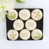 Macarons Personnalisables - Collection Fleurie
