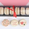 Macarons Personnalisables - Amour