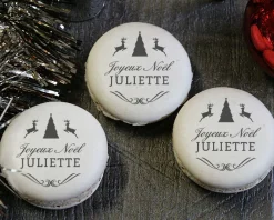 Macarons Table de Noël