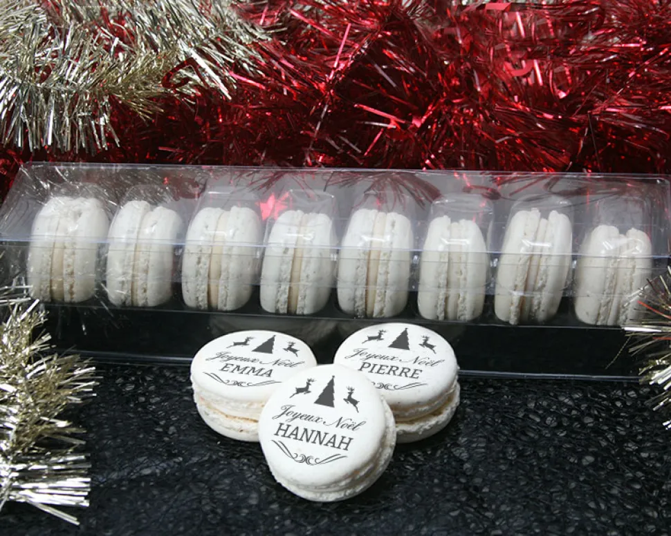 Macarons Table de Noël