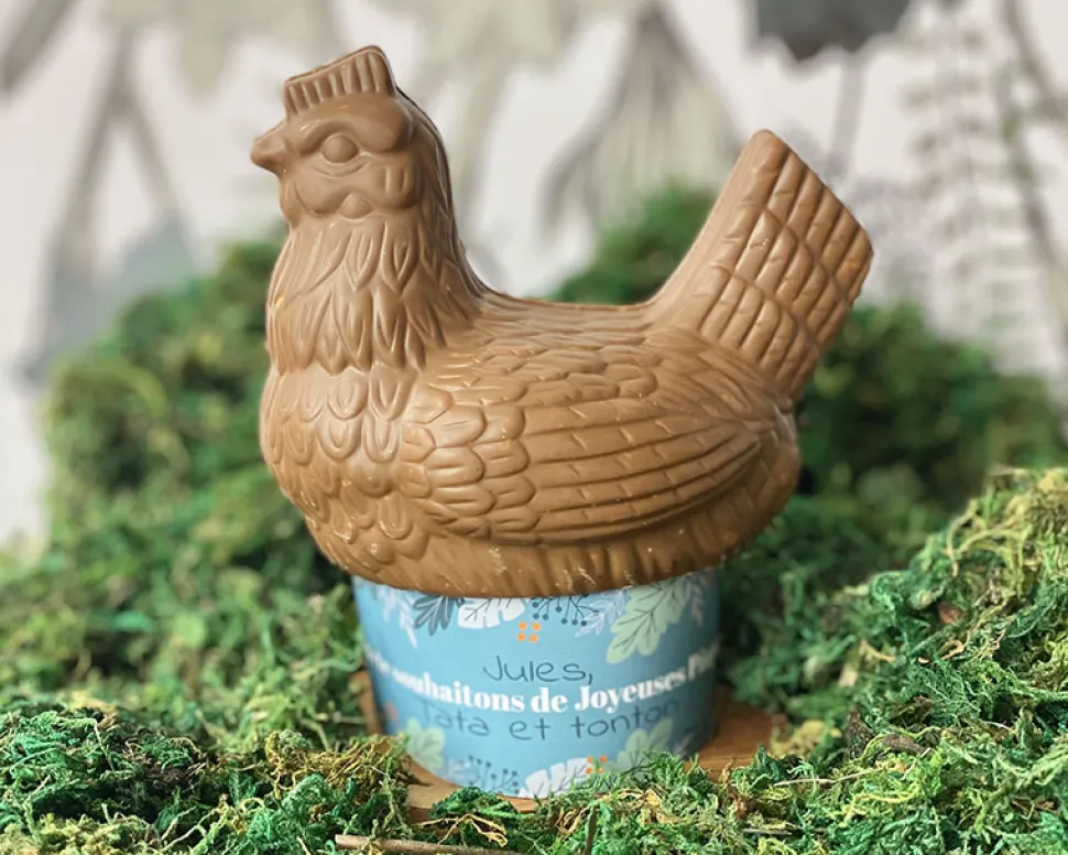 Maxi poule de Pâques personnalisable