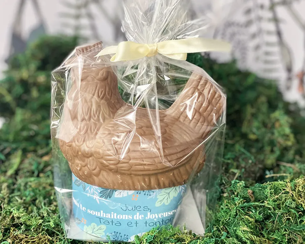 Maxi poule de Pâques personnalisable