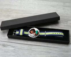 Montre bleu vert Photo
