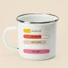 Mug émaillé personnalisé - 100% unique