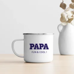 Mug émaillé personnalisé - College Style