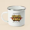 Mug émaillé personnalisé - Héros de BD