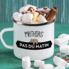 Mug émaillé personnalisé - Paresseux