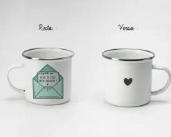 Mug émaillé personnalisé - Veux-tu être ... ?