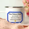 Mug émaillé personnalisé remerciements - Maîtresse, Maître et ATSEM