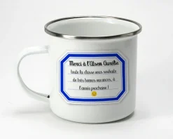 Mug émaillé personnalisé remerciements - Maîtresse, Maître et ATSEM