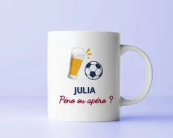 Mug personnalisé - Apéro Foot
