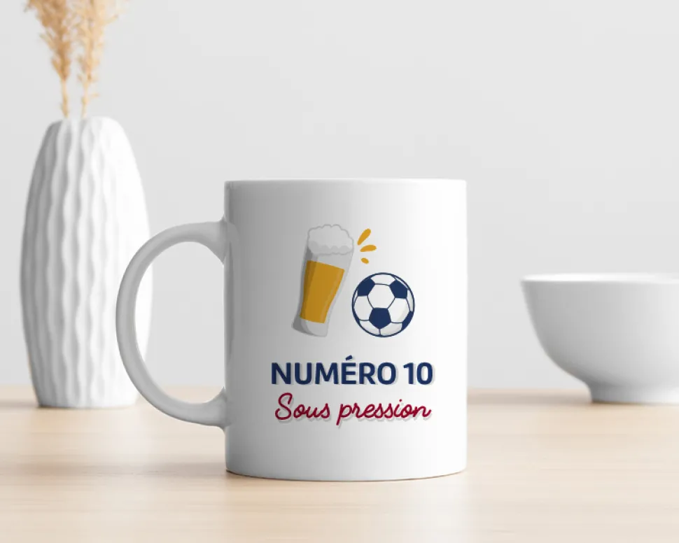 Mug personnalisé - Apéro Foot