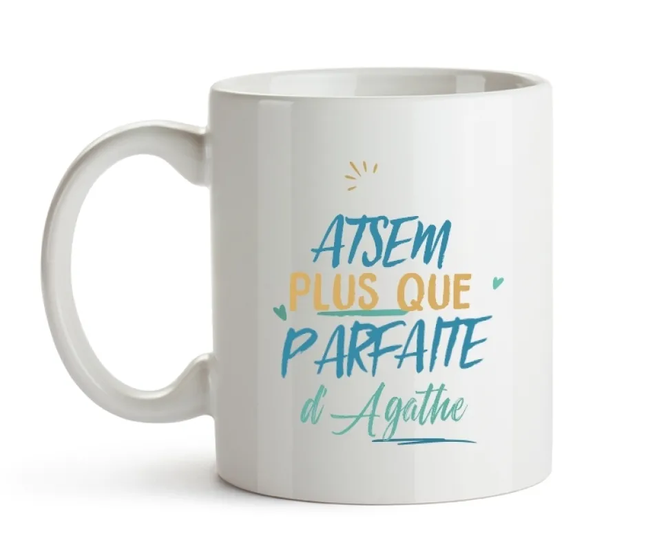 Mug personnalisé : ATSEM la plus...