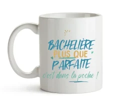 Mug personnalisé : Bachelière la plus...