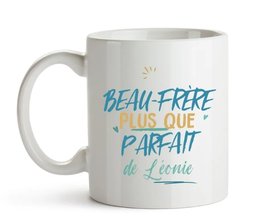 Mug personnalisé : Beau-Frère le plus...