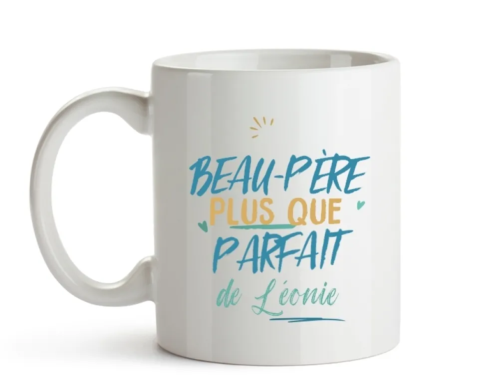 Mug personnalisé : Beau-Père le plus...