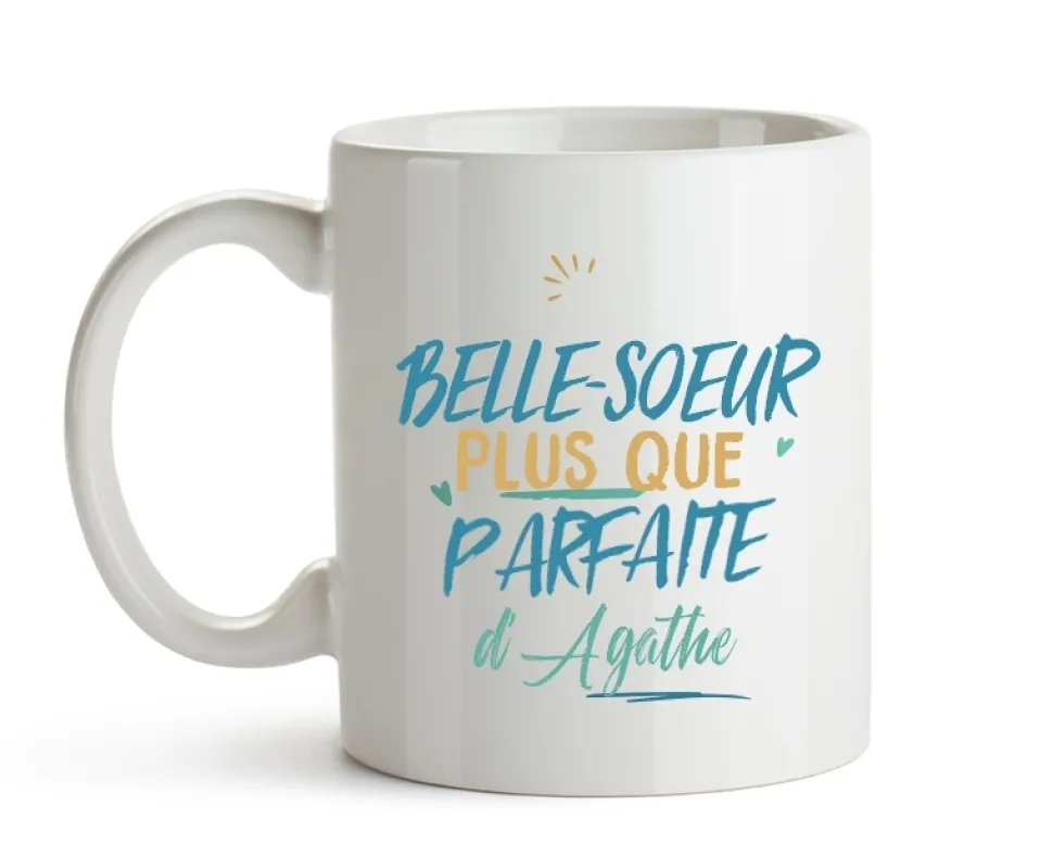 Mug personnalisé : Belle-Soeur la plus...