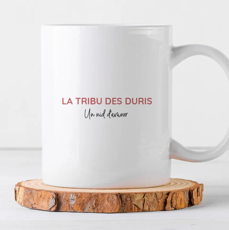 Mug personnalisé - Bols prénoms famille