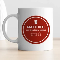 Mug personnalisé - Chef étoilé