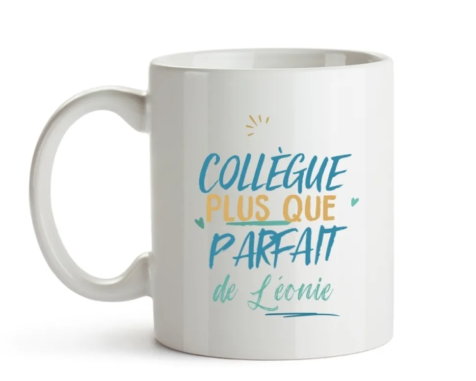 Mug personnalisé : Collègue le plus...