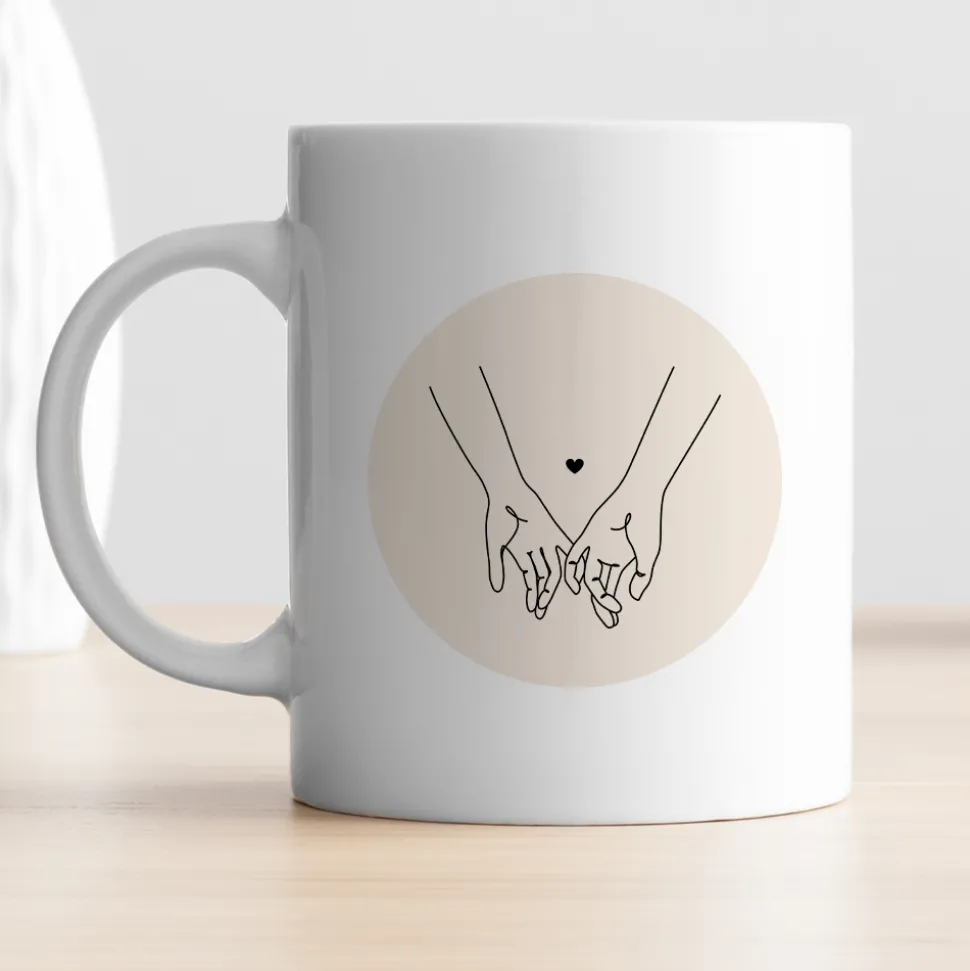Mug personnalisé - Dessin au trait