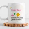 Mug personnalisé - Définition Nounou