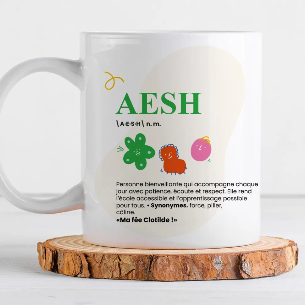Mug personnalisé - Définition ATSEM/AESH