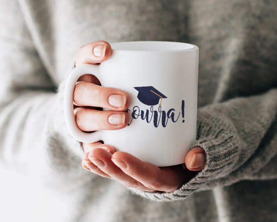 Mug personnalisé - Diplômé(e)
