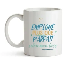 Mug personnalisé : Employé le plus...