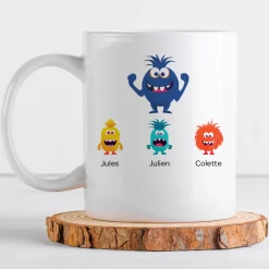 Mug personnalisé - Famille Monstres