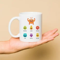 Mug personnalisé - Famille Monstres