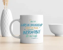 Mug personnalisé : Garçon d'honneur le plus...