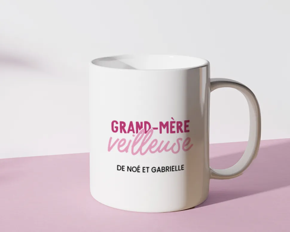 Mug personnalisé - Grand Mère-veilleuse