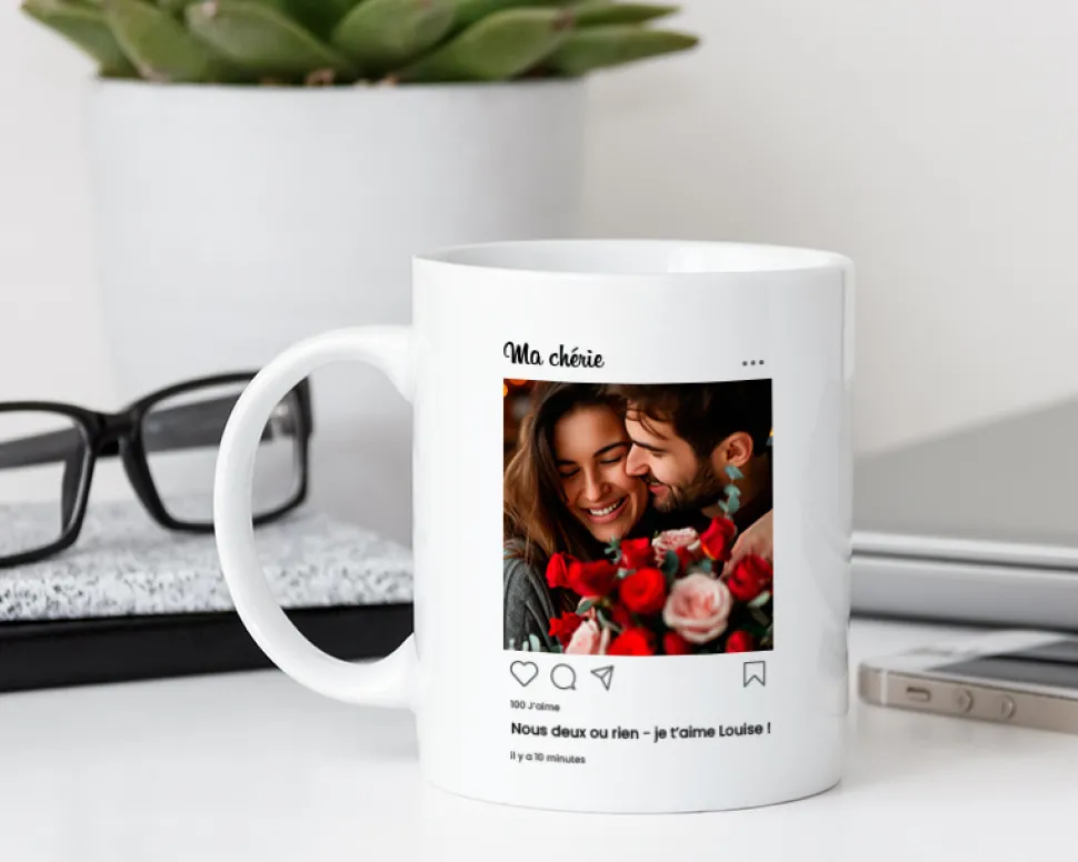 Mug personnalisé - Instagram