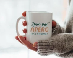 Mug personnalisé - J'peux pas j'ai apéro