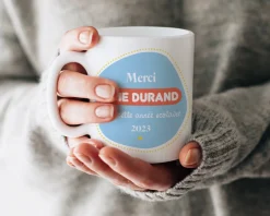 Mug personnalisé - L'Ecole est Finie