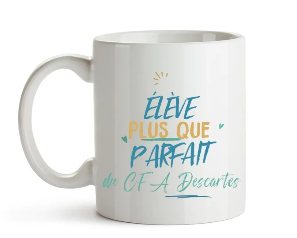 Mug personnalisé : Élève le plus...