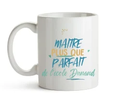 Mug personnalisé : Maitre le plus...