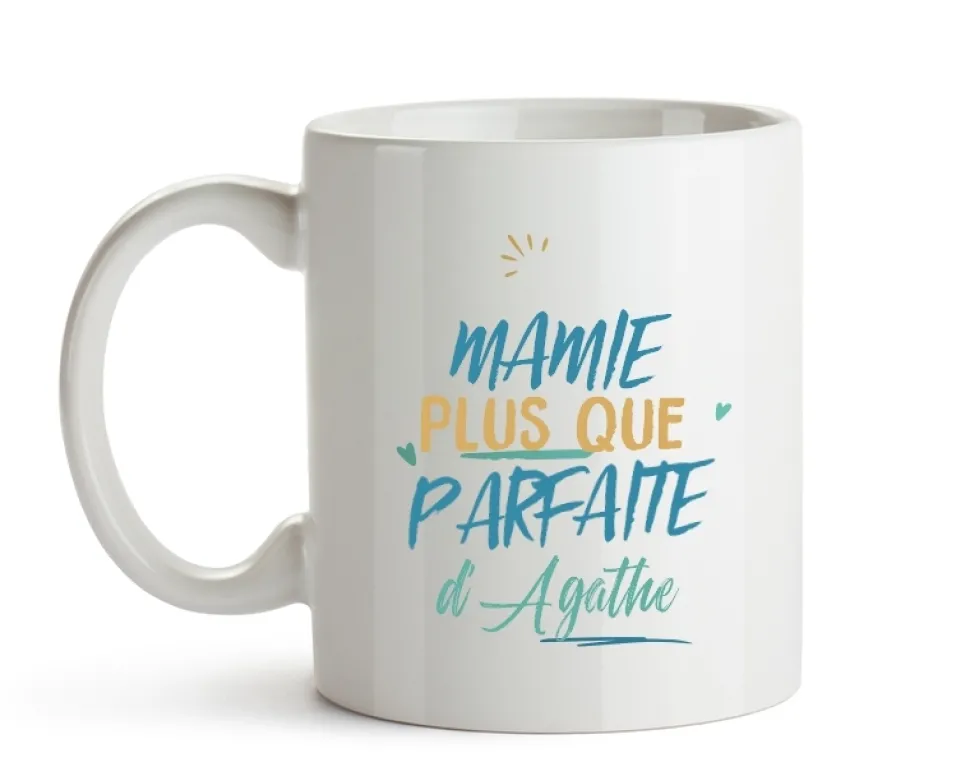 Mug personnalisé : Mamie la plus...