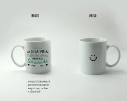 Mug personnalisé - Message positif